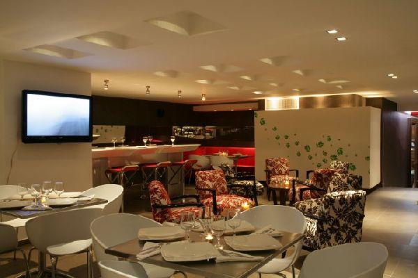 San Simon Hotel Pereira By Soratama Kültér fotó The interior of the restaurant